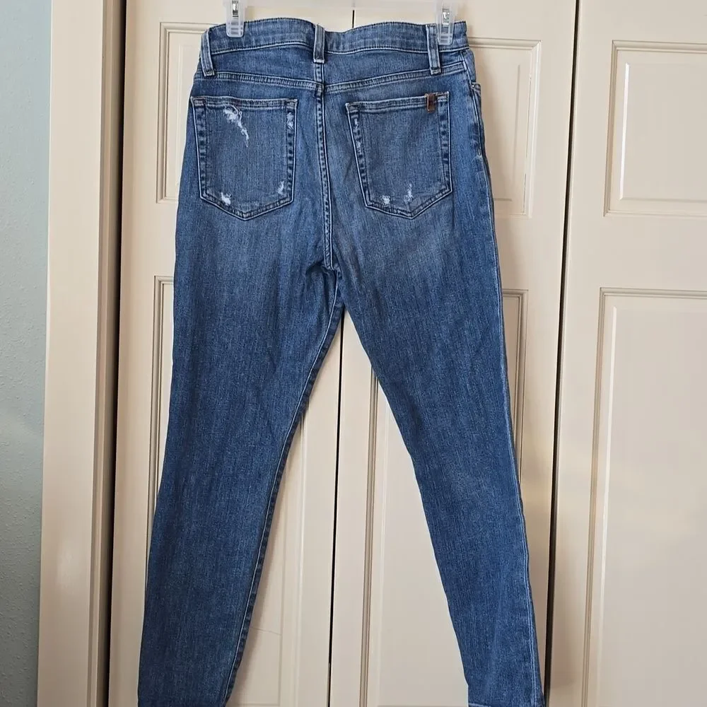 Joe's High Rise Crop JEANS! Distressed, Size 27, GREAT COND!